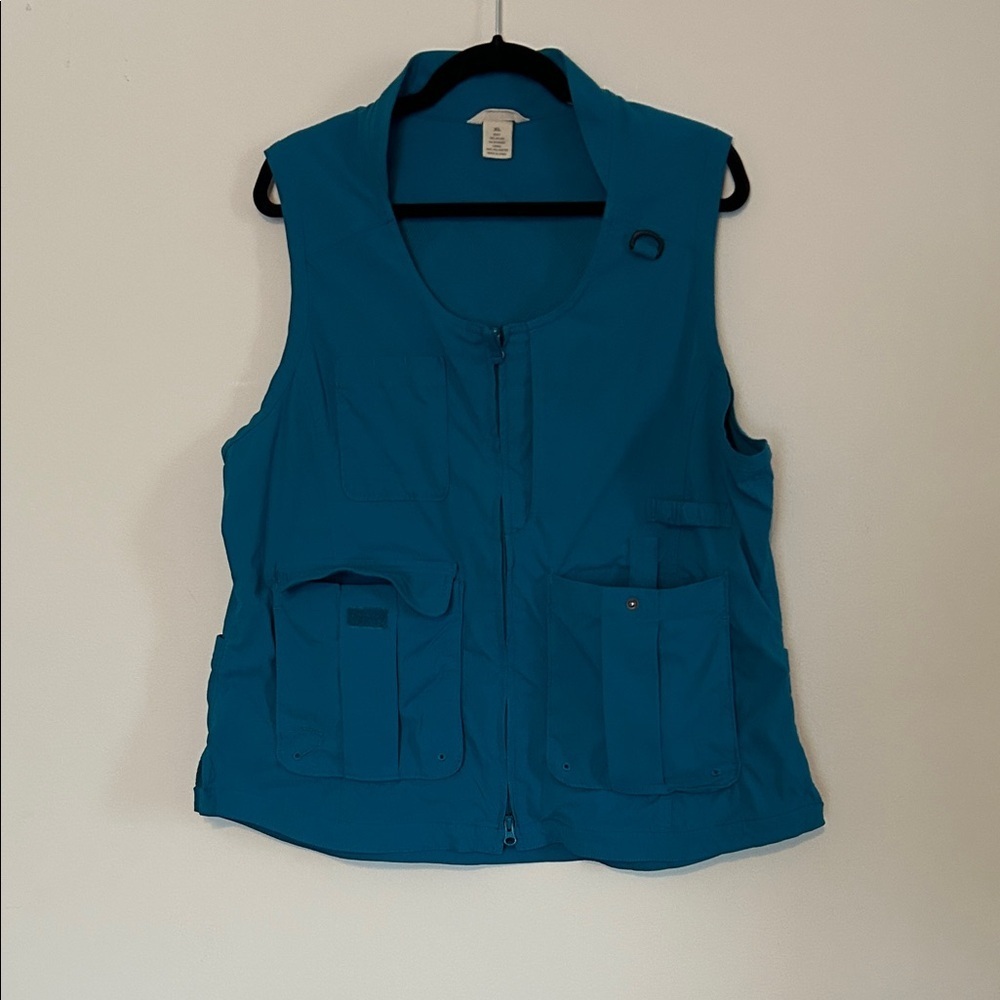 Duluth Trading Co Blue Outdoor Vest
